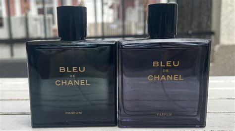 genuine bottle bleu de chanel filled by fake parfum|chanel bleu perfume real.